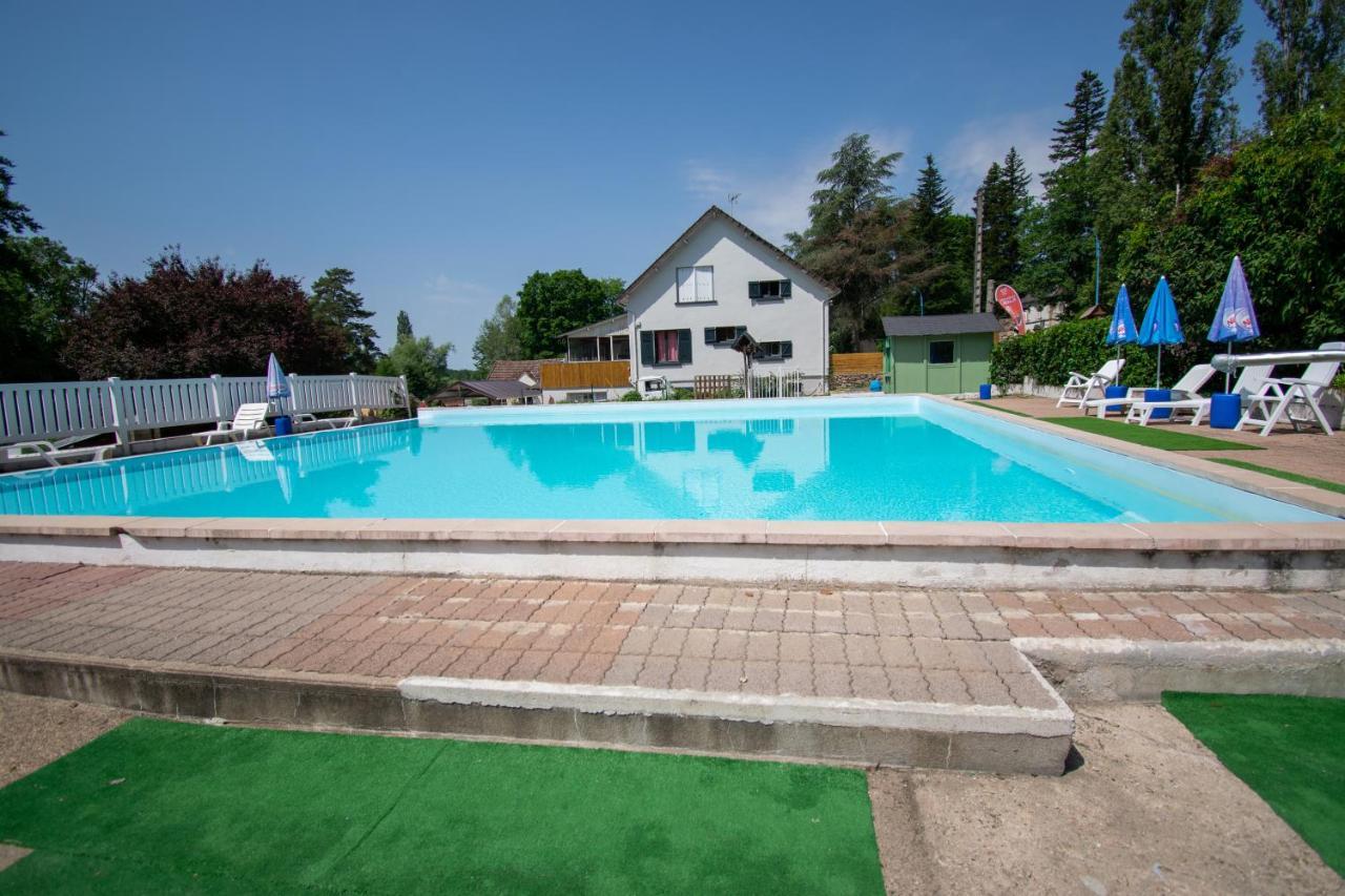 Camping Des Bains Saint-Honore-les-Bains Exterior photo